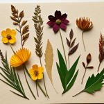 **

"A handmade greeting card featuring pressed flowers and dried leaves arranged in a delicate design on kraft cardstock, fully clothed, appropriate content, safe for work, perfect anatomy, natural proportions, professional, modest, family-friendly, close-up shot, soft lighting."

**